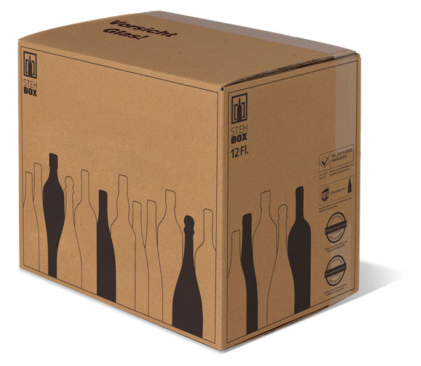 Colis d'expédition pour 2 à 18 bouteilles - TEM Packaging